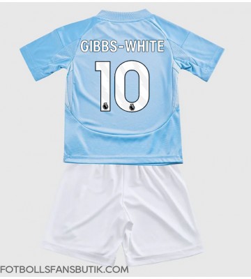 Nottingham Forest Morgan Gibbs-White #10 Replika Tredje Tröja Barn 2024-25 Kortärmad (+ Korta byxor)